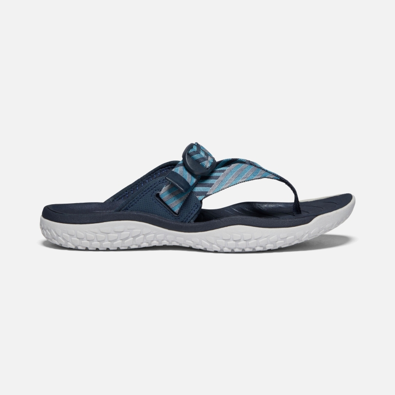 Keen SOLR Toe Post Sandals - Women's Navy Blue Sandals